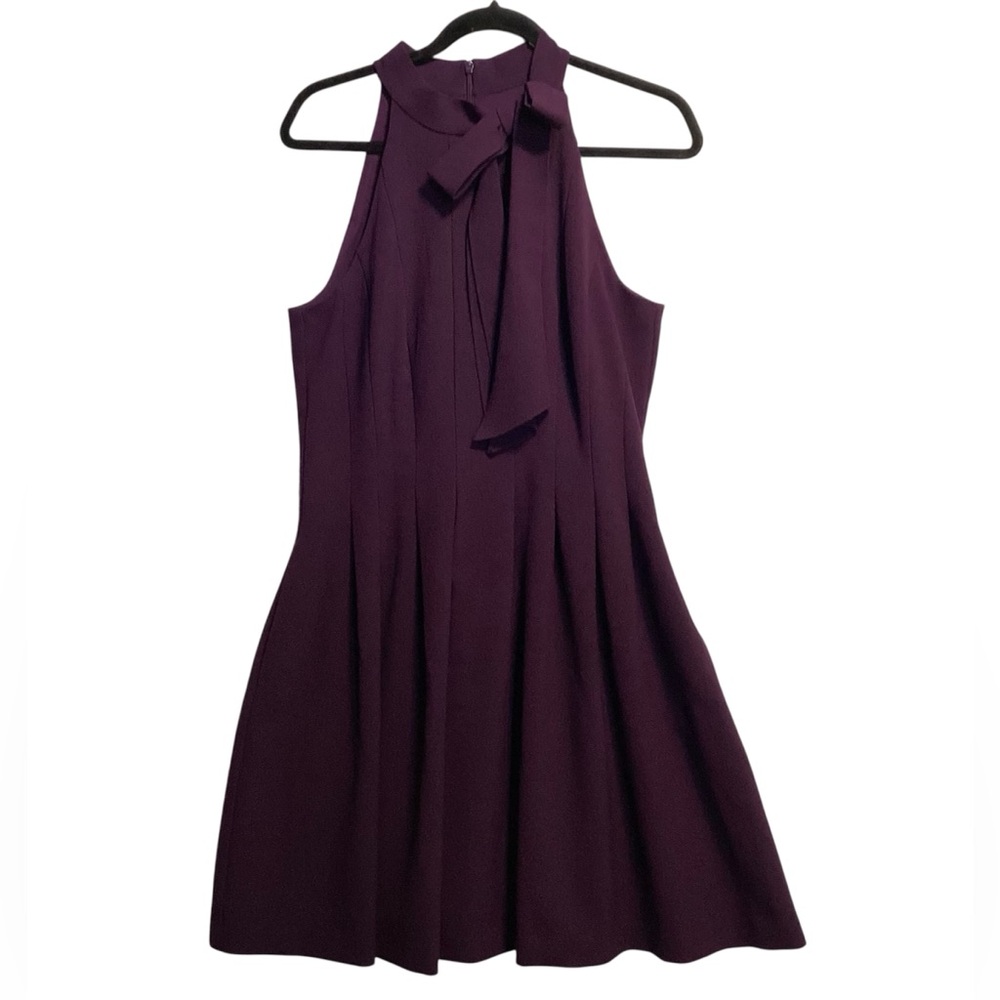 Vince Camuto Deep Purple Midi Dress